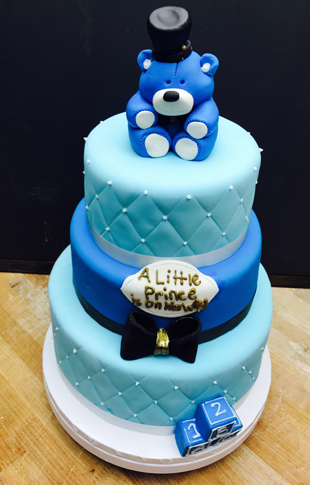 Baby Bear Blue Cake Baby Bear Blue Cake