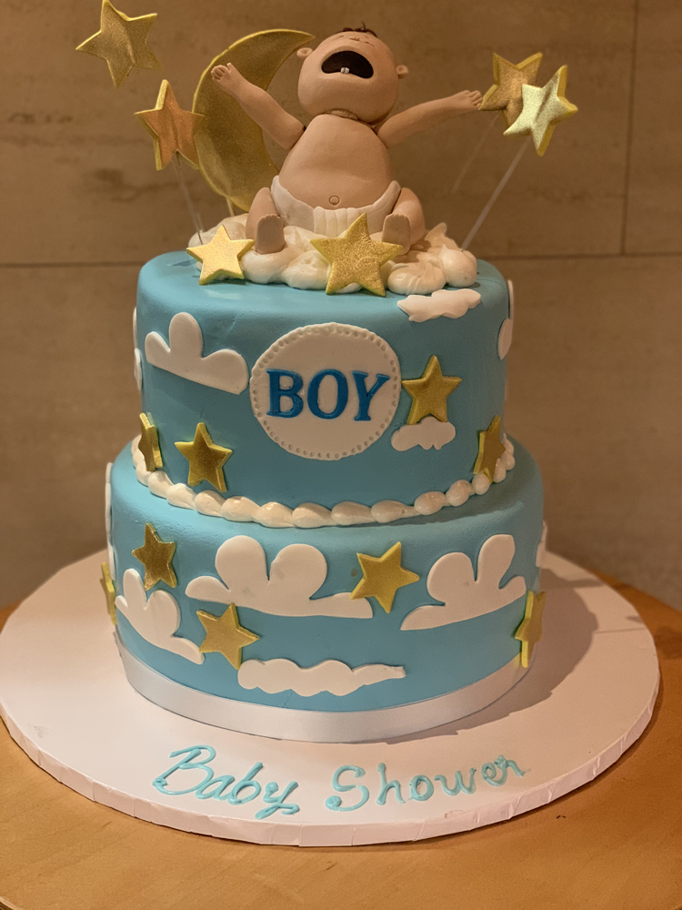 Baby Boy Stars Cake Baby Boy Stars Cake