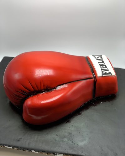 Boxing Glove Cake