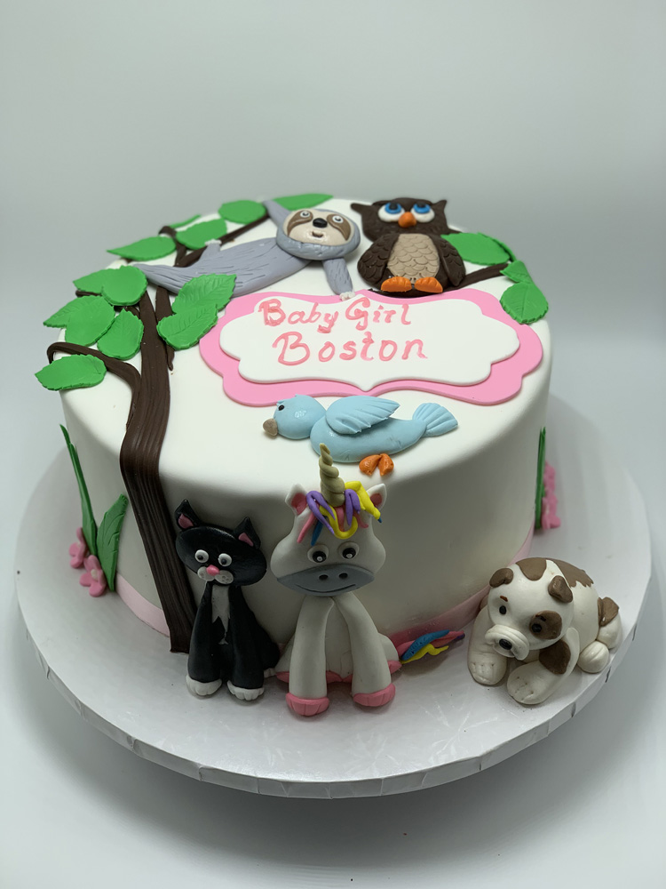 Cartoon Animal Cake Cartoon Animal Cake