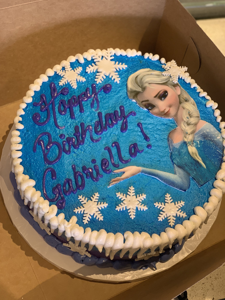 Frozen Elsa Cake Frozen Elsa Cake