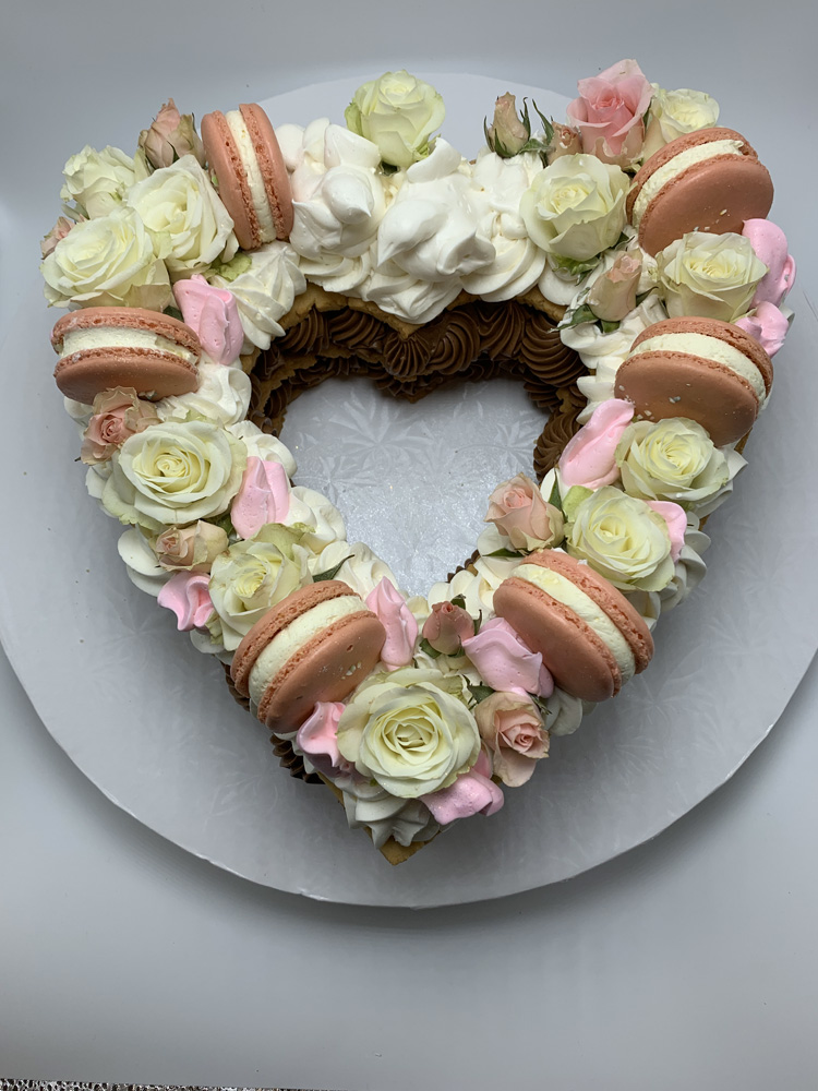 Heart Shape Cookie Cake Heart Shape Cookie Cake