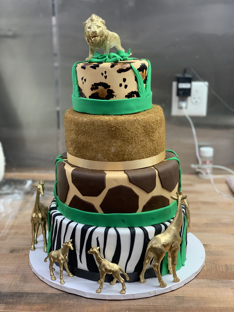 Jungle Theme Cake Jungle Theme Cake
