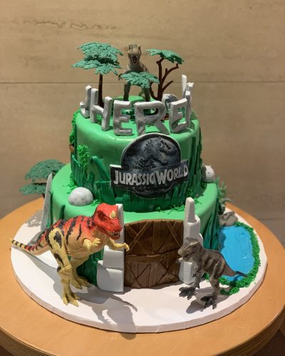 Jurassic Park Cake