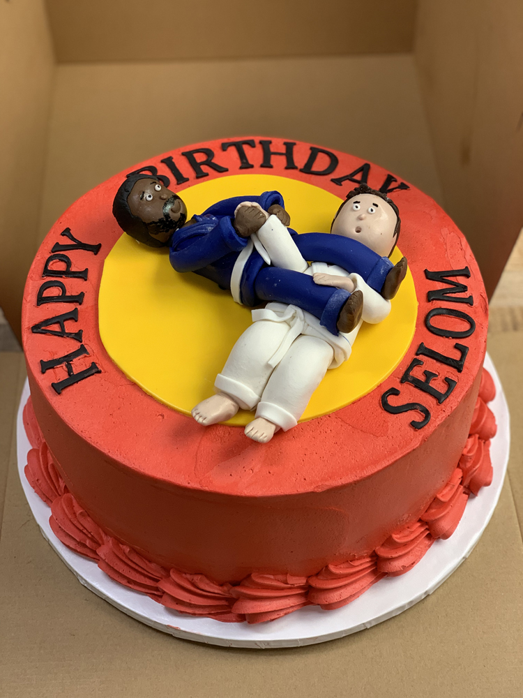 Karate Characters Cake Karate Characters Cake