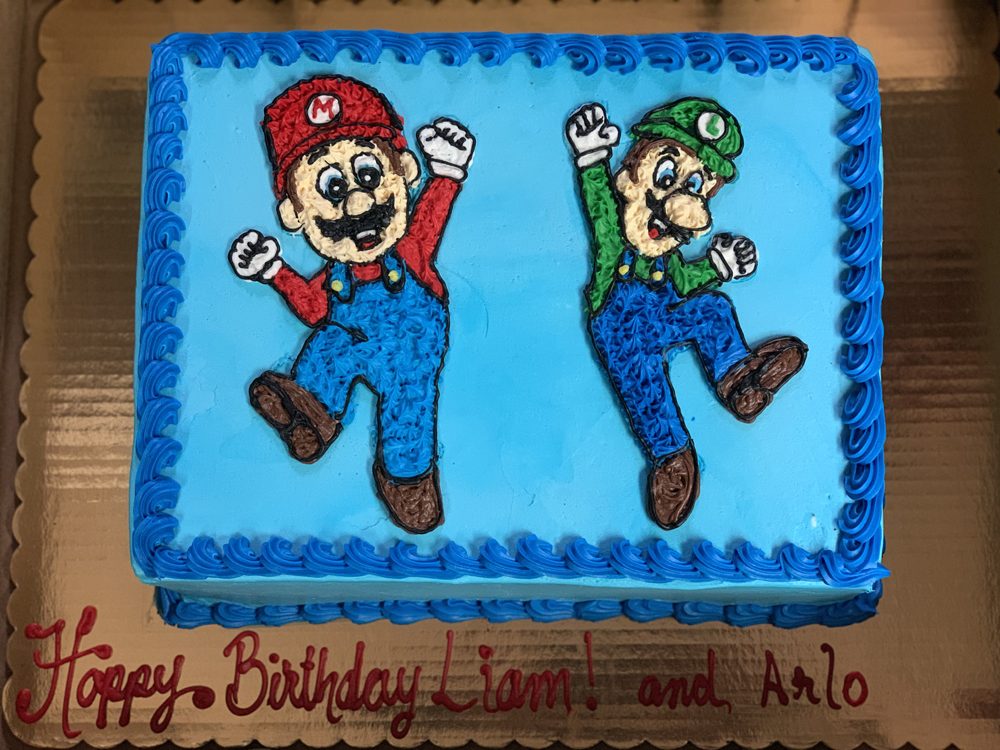 Mario Bros Cake Mario Bros Cake