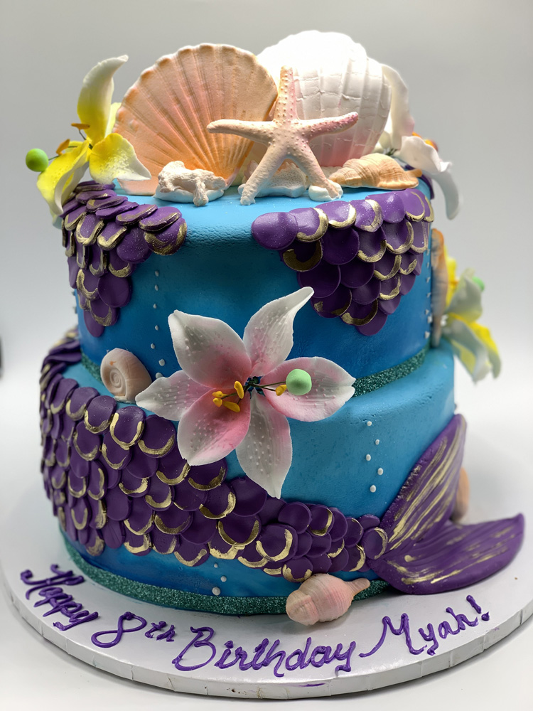Mermaid Cake Mermaid Cake