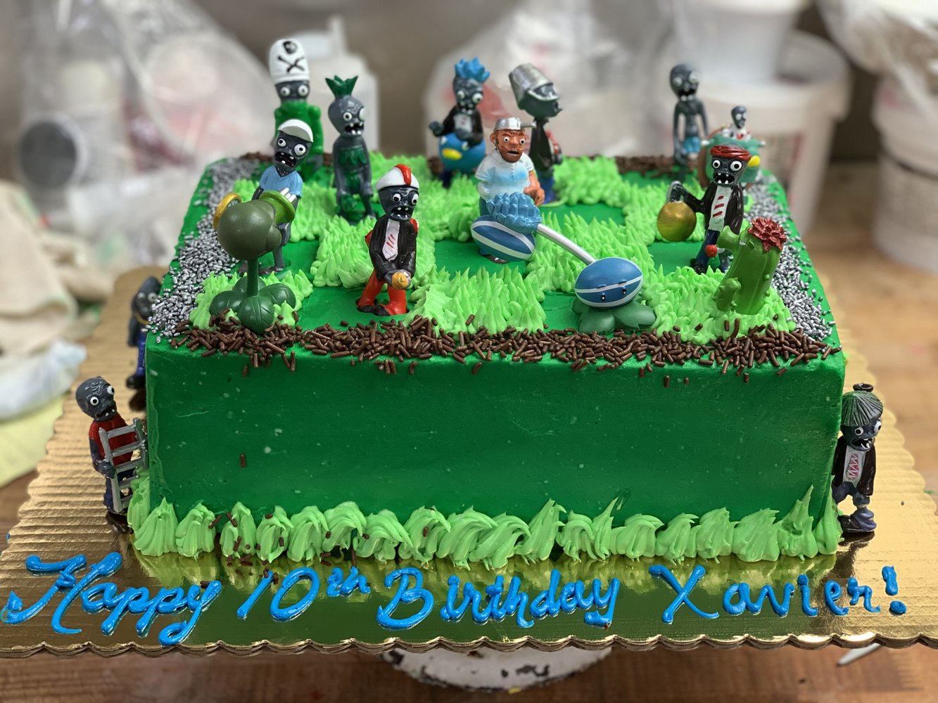 Plants Vs Zombies Cake Plants Vs Zombies Cake