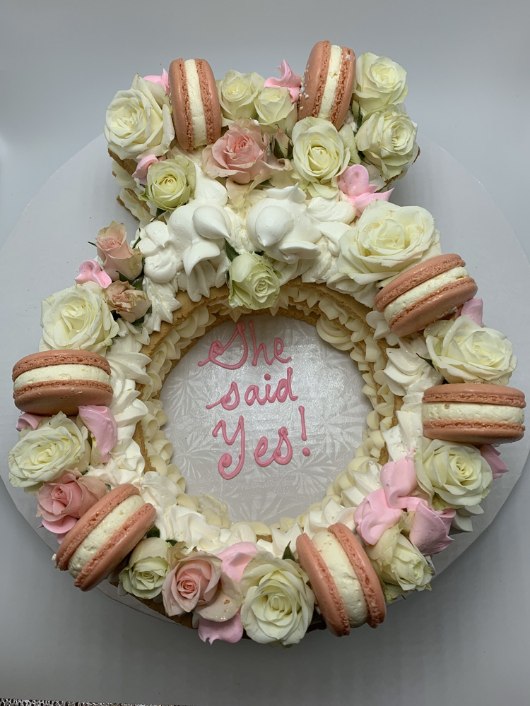 She Said Yes Cake She Said Yes Cake