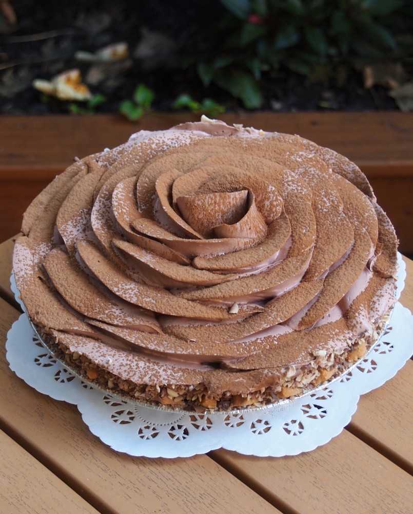Chocolate Creame Pie savor the classic flavor of a traditional key lime pie at Mia's Bakery.