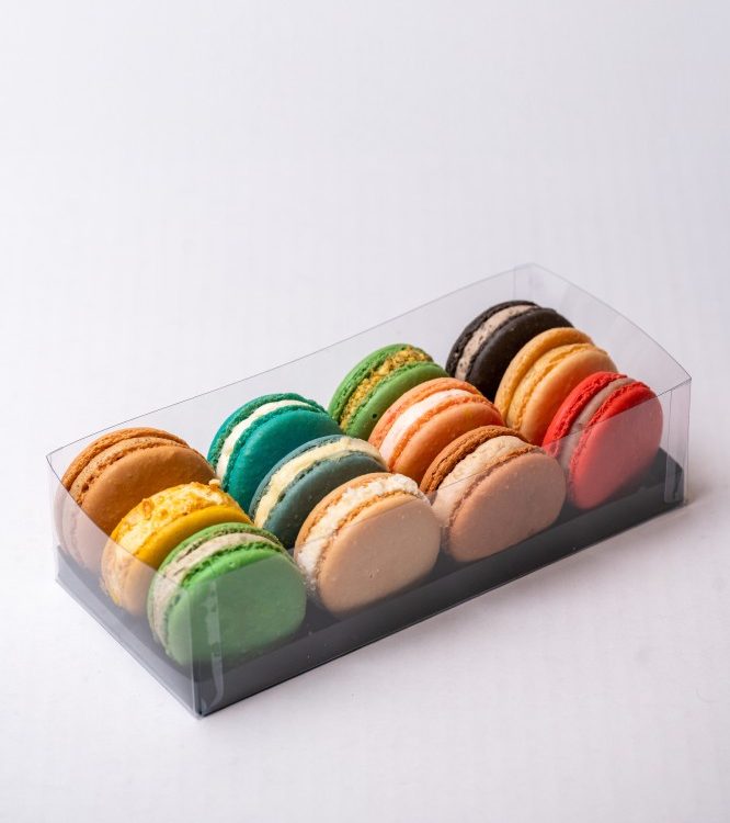 12 pack French Macarons 12 pack French Macarons from Mia's bakery