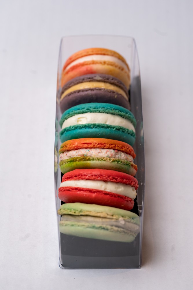6 pack French Macarons 6 pack French Macarons from Mia's bakery