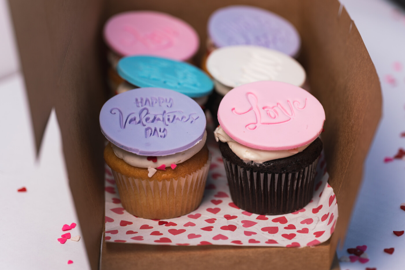 Valentine's Day Cupcakes Valentine's Day Cupcakes