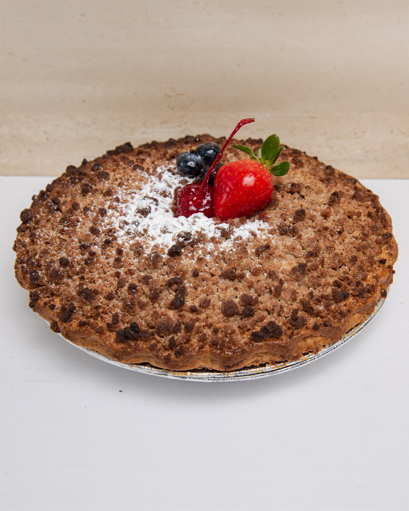 triple berry crumb pie savor the classic flavor of a traditional triple berry crumb pie at Mia's Bakery.