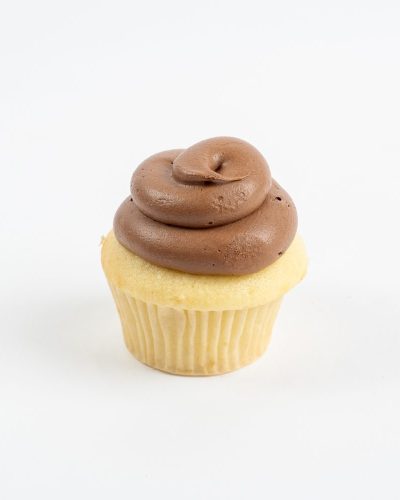 Vegan Vanilla Chocolate Cupcakes from Mia's Bakery