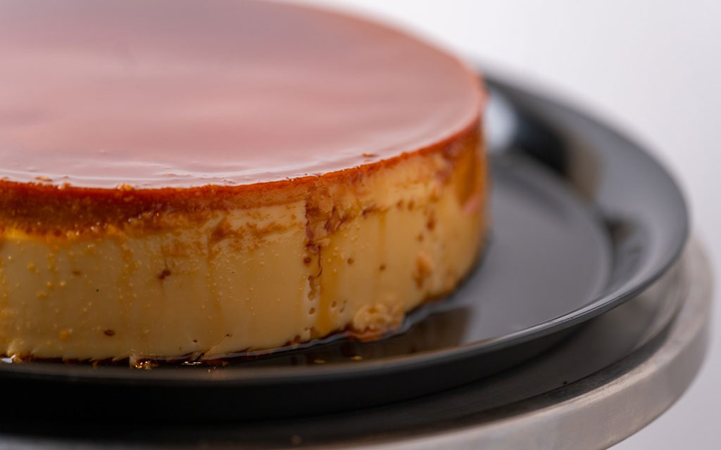Seasonal Desserts Flan Caramel Custard
